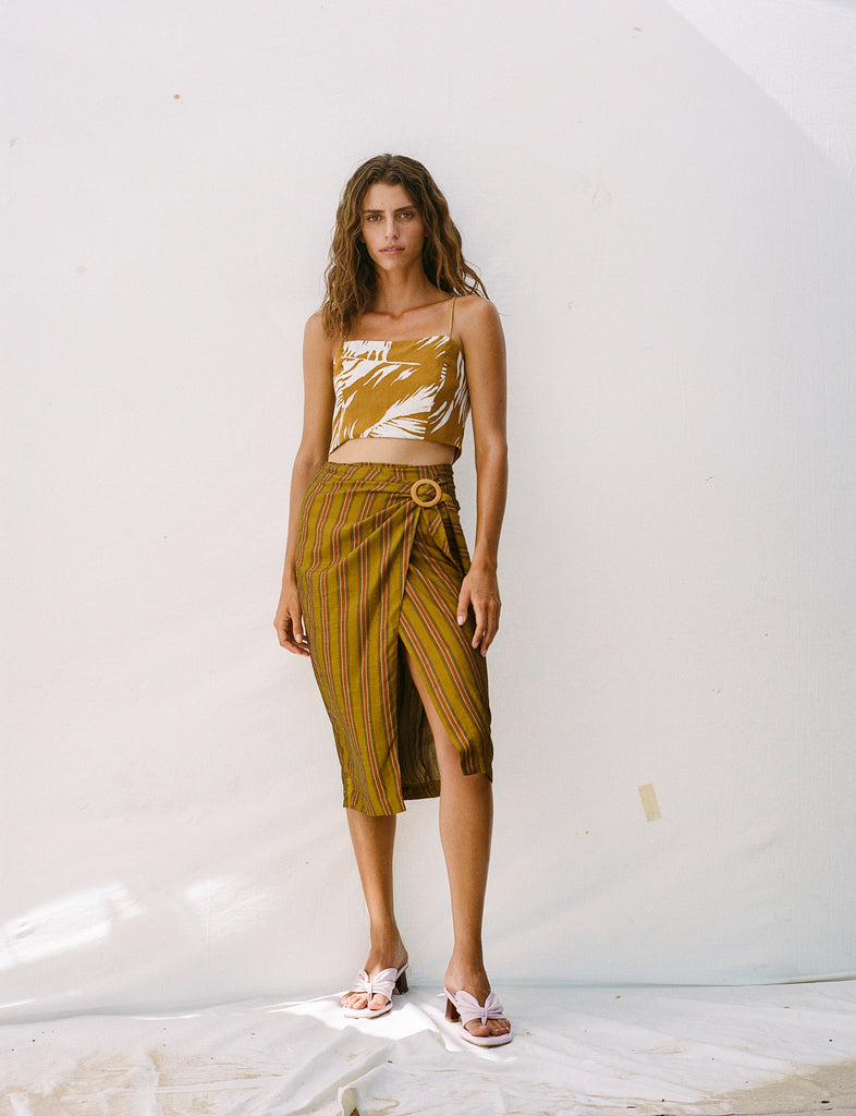 STRIPED SKIRT